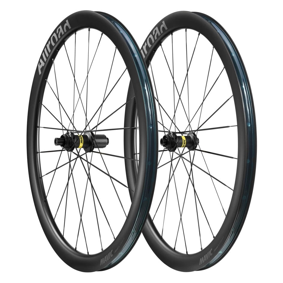 Pair of MAVIC ALLROAD SL CARBON DISC Wheels clincher (Centerlock)