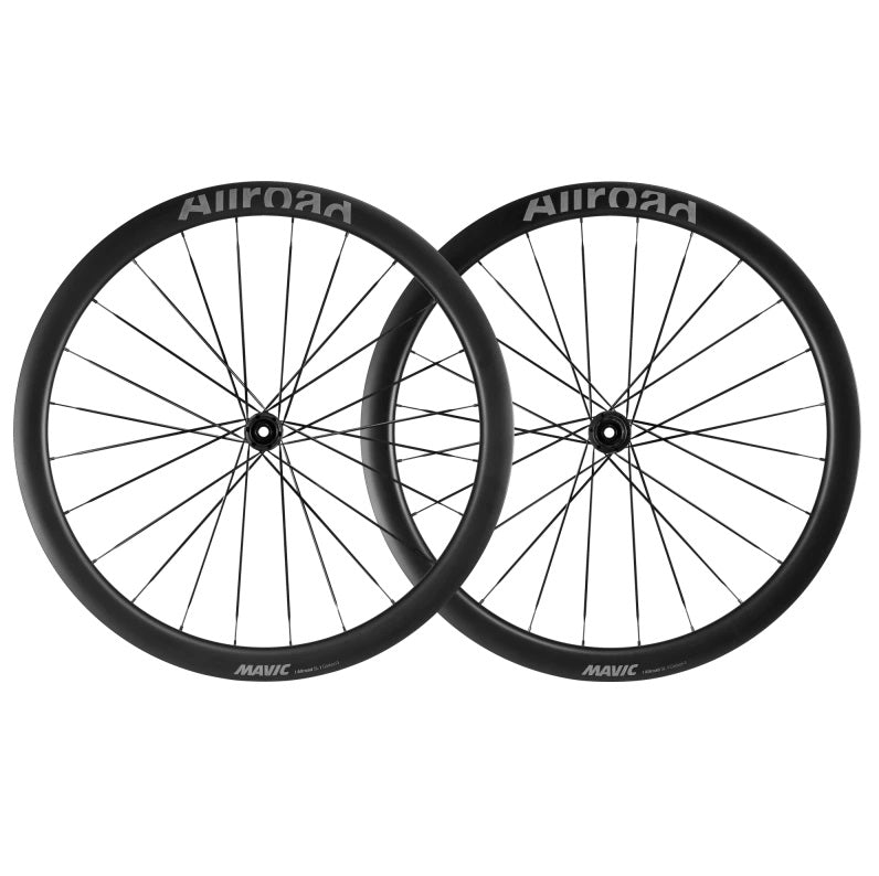 Pair of MAVIC ALLROAD SL CARBON DISC Wheels clincher (Centerlock)