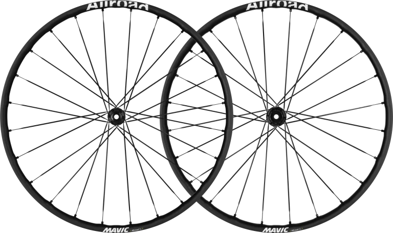 Pair of MAVIC ALLROAD SL DISC Wheels with Tires (Center Lock)