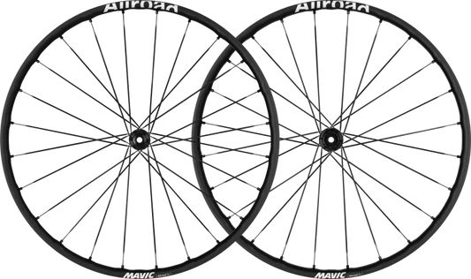 Pair of MAVIC ALLROAD SL DISC Wheels with Tires (6 Holes)