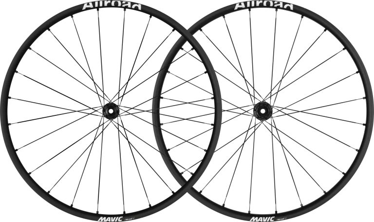 Pair of MAVIC ALLROAD S DISC Wheels with Tires (Center Lock)