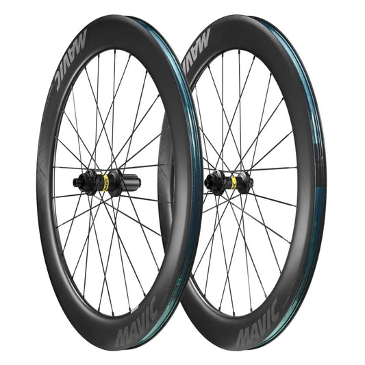 Pair of MAVIC COSMIC SL 65 DISC 19mm Wheels clincher (Centerlock)