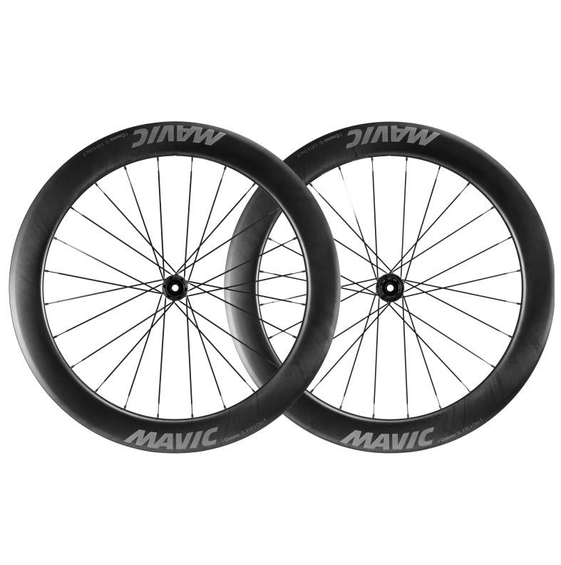 Pair of MAVIC COSMIC SL 65 DISC 19mm Wheels clincher (Centerlock)