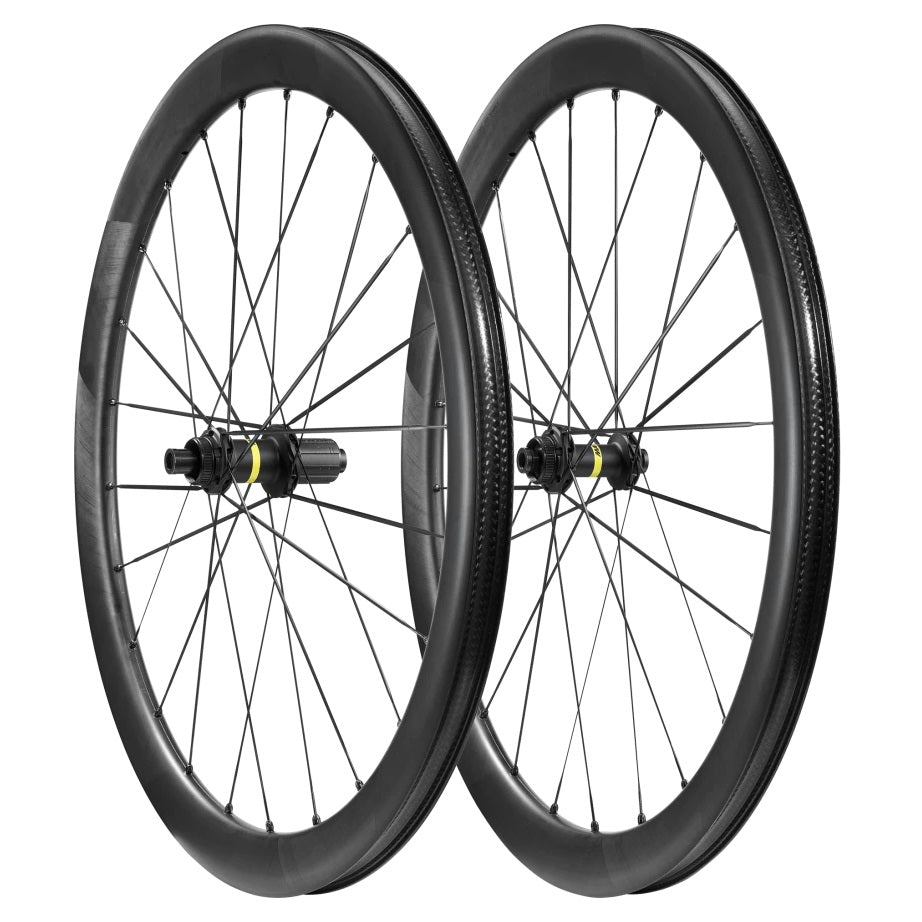 Pair of MAVIC COSMIC SLR 45 DISC 23mm Wheels clincher (Centerlock)