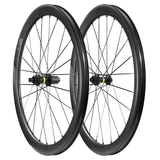 Pair of MAVIC COSMIC SLR 45 DISC 23mm Wheels clincher (Centerlock)