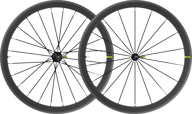 Pair of MAVIC COSMIC SL 40 Wheels with Tires