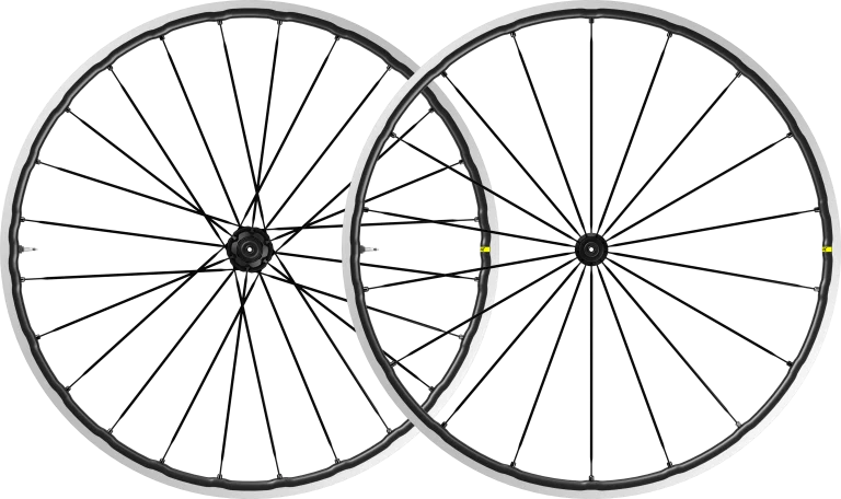 Pair of MAVIC KSYRIUM SL Wheels with Tires