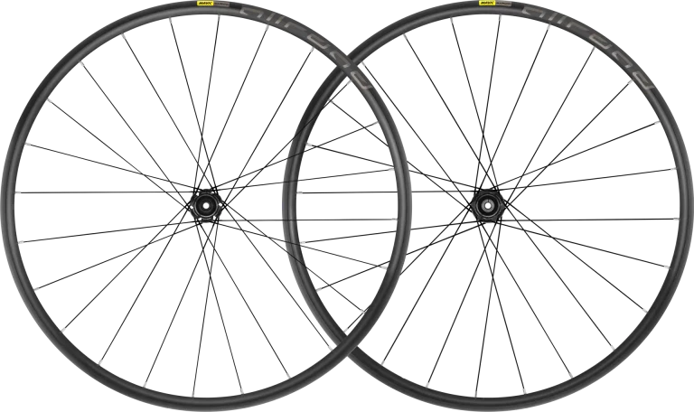 Pair of MAVIC ALLROAD DISC Wheels with Tires (Center Lock)