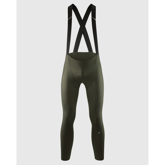 ASSOS MILLE GT SPRING FALL S11 Long Bib Shorts Deep Green