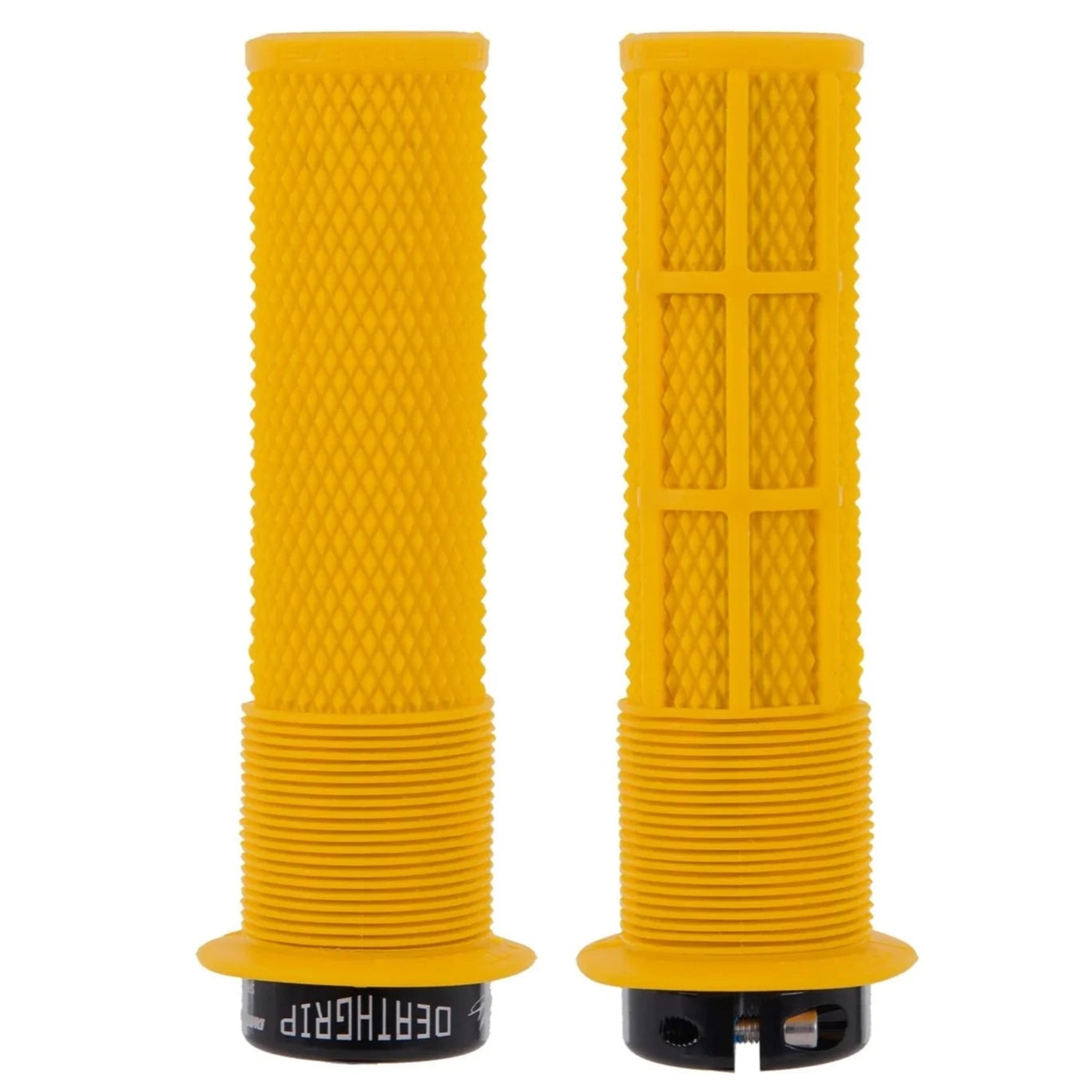 Grips DMR DEATHGRIP Flange Medium Lock-on Yellow