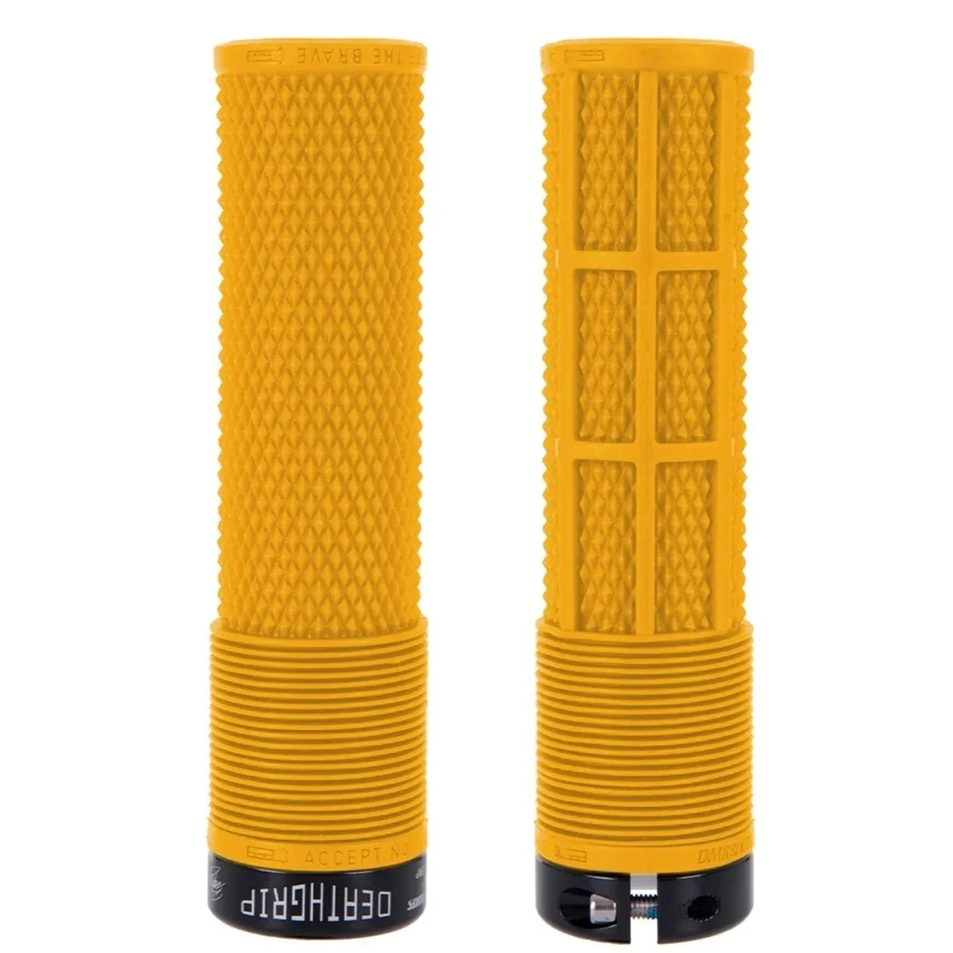 Grips DMR DEATHGRIP Medium Lock-on Yellow