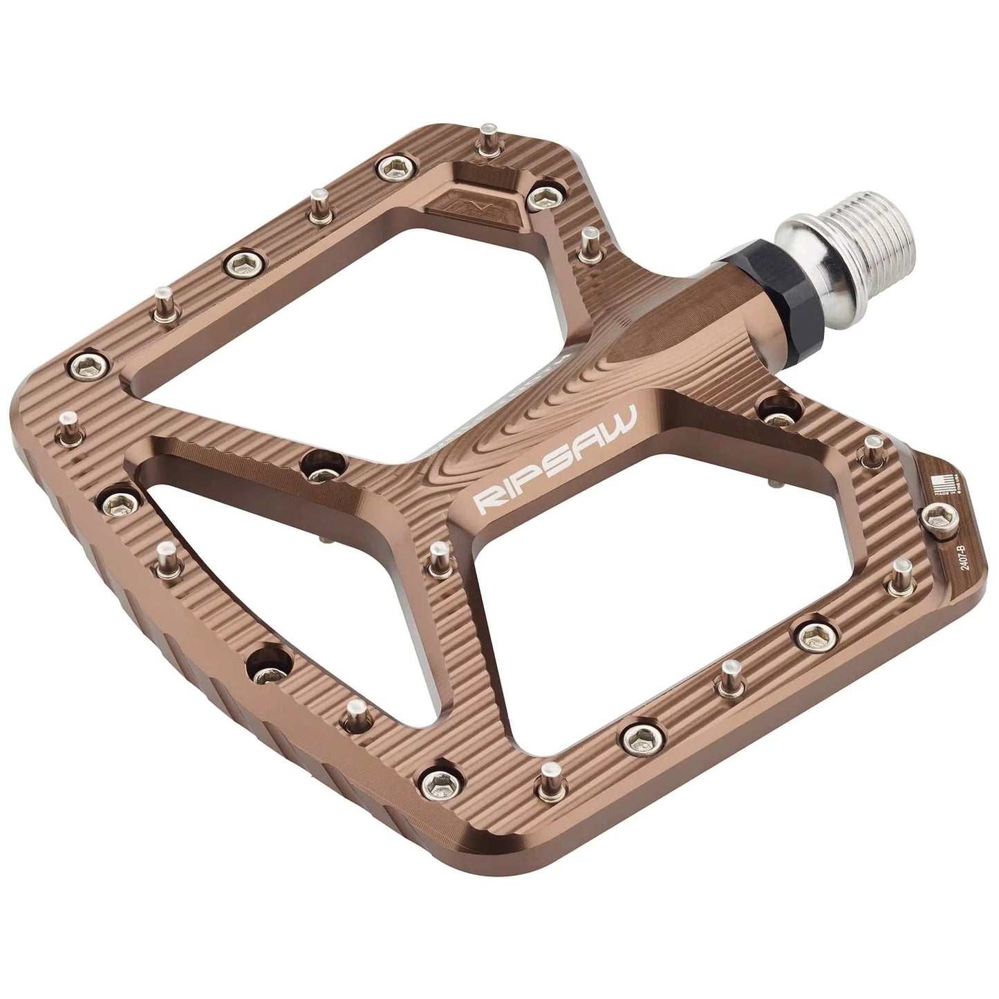 WOLF TOOTH RIPSAW Espresso Flat Pedals