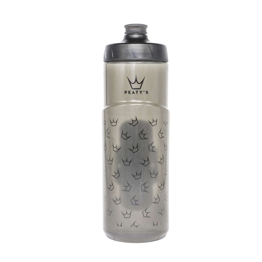 PEATY'S X FIDLOCK Logo Bottle and Bottle Holder Kit (600ml) Transparent