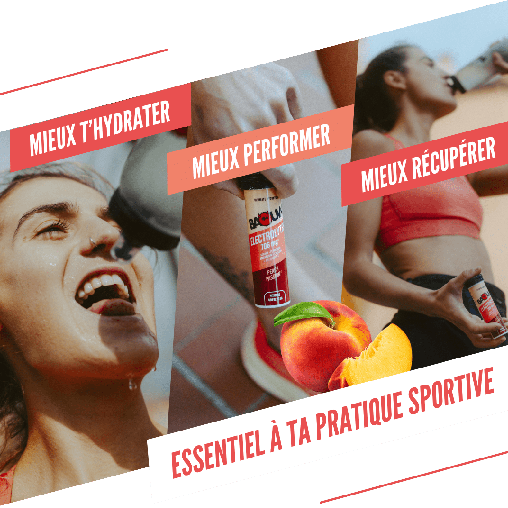 BAOUW Energy Drink (Tube of 10 tablets) Peach/Passion