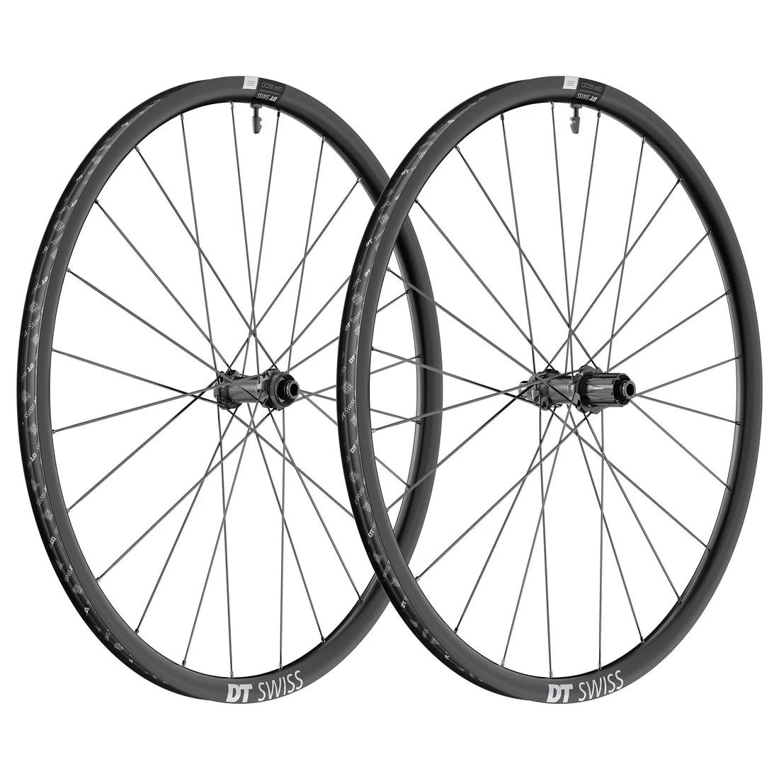 Pair of DT SWISS GR 1600 SPLINE 25 DISC 700C Wheels (Center Lock)