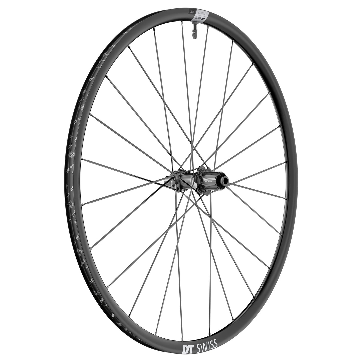 DT SWISS P 1800 SPLINE 23 DIC Tubeless Ready Rear Wheel (Center Lock)