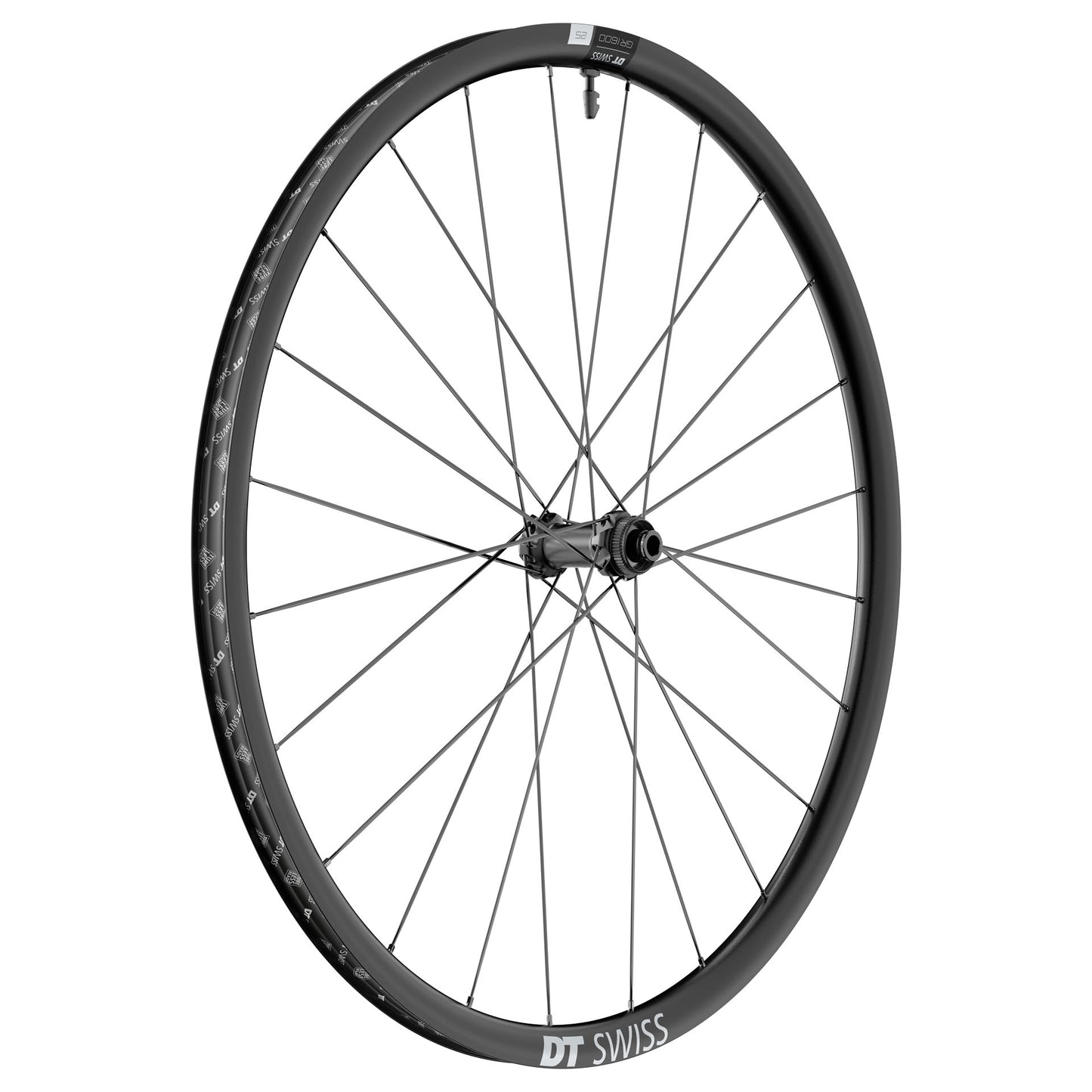 DT SWISS GR 1600 SPLINE 25 DISC 700c Front Wheel (Centerlock)