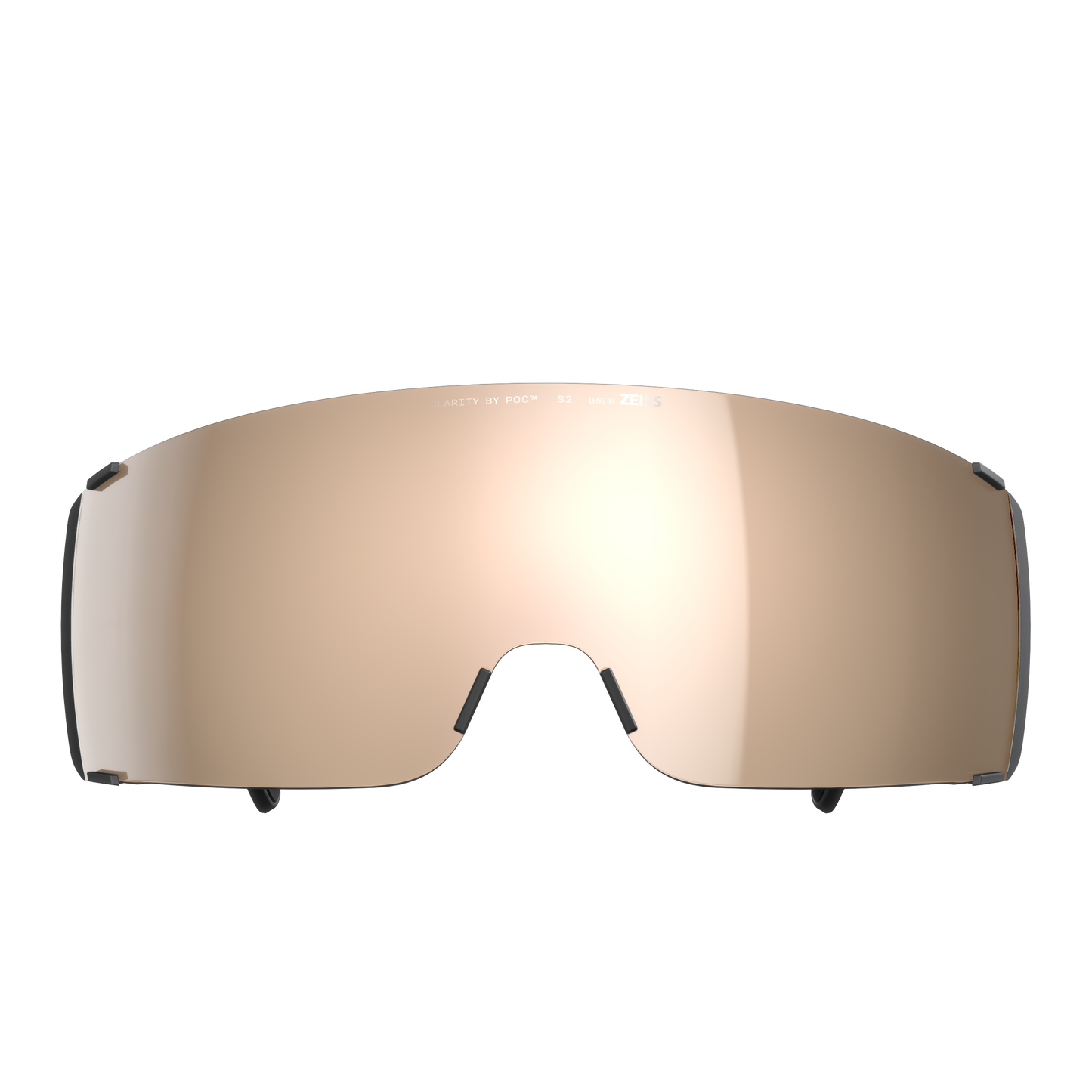 POC PROPEL Glasses Black Clarity Trail Partly Sunny Silver Lens