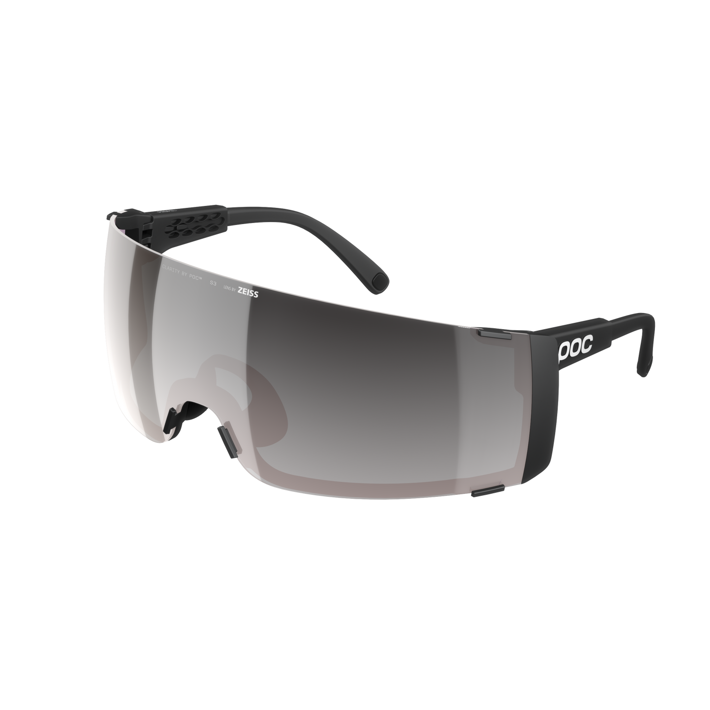 POC PROPEL Glasses Black Clarity Road Sunny Silver Lens