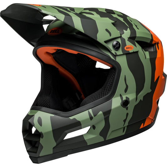 BELL SANCTION 2 DLX MIPS MTB Helmet Green/Orange/Black