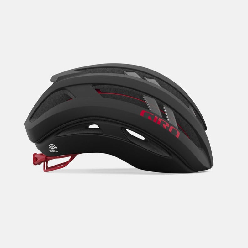 Headset Road GIRO ARIES SPHERICAL Black/Red