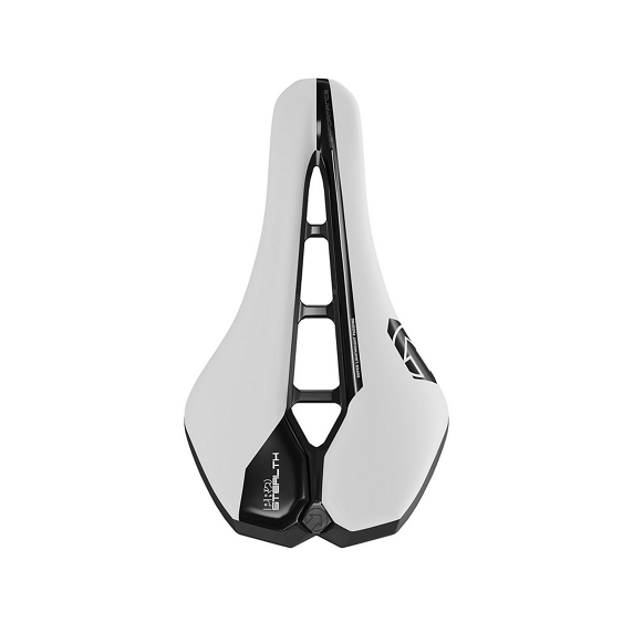 STEALTH PERFORMANCE 152mm PRO Saddle Stainless steel rails White