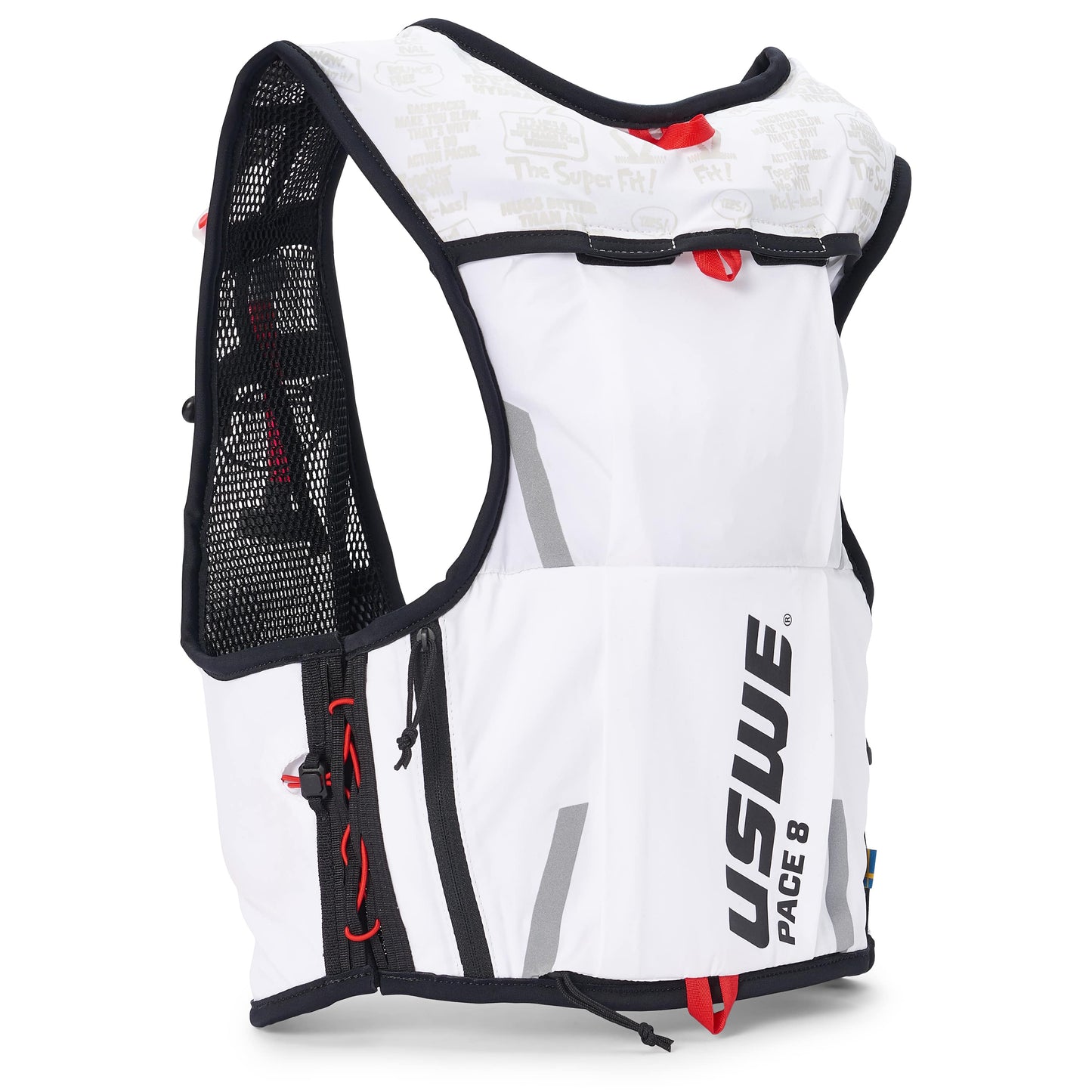 USWE PACE 8 L Hydration Jacket, White