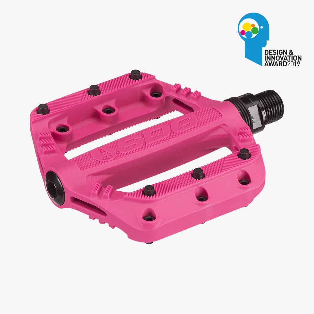 SDG SLATER Junior Pink flat pedals