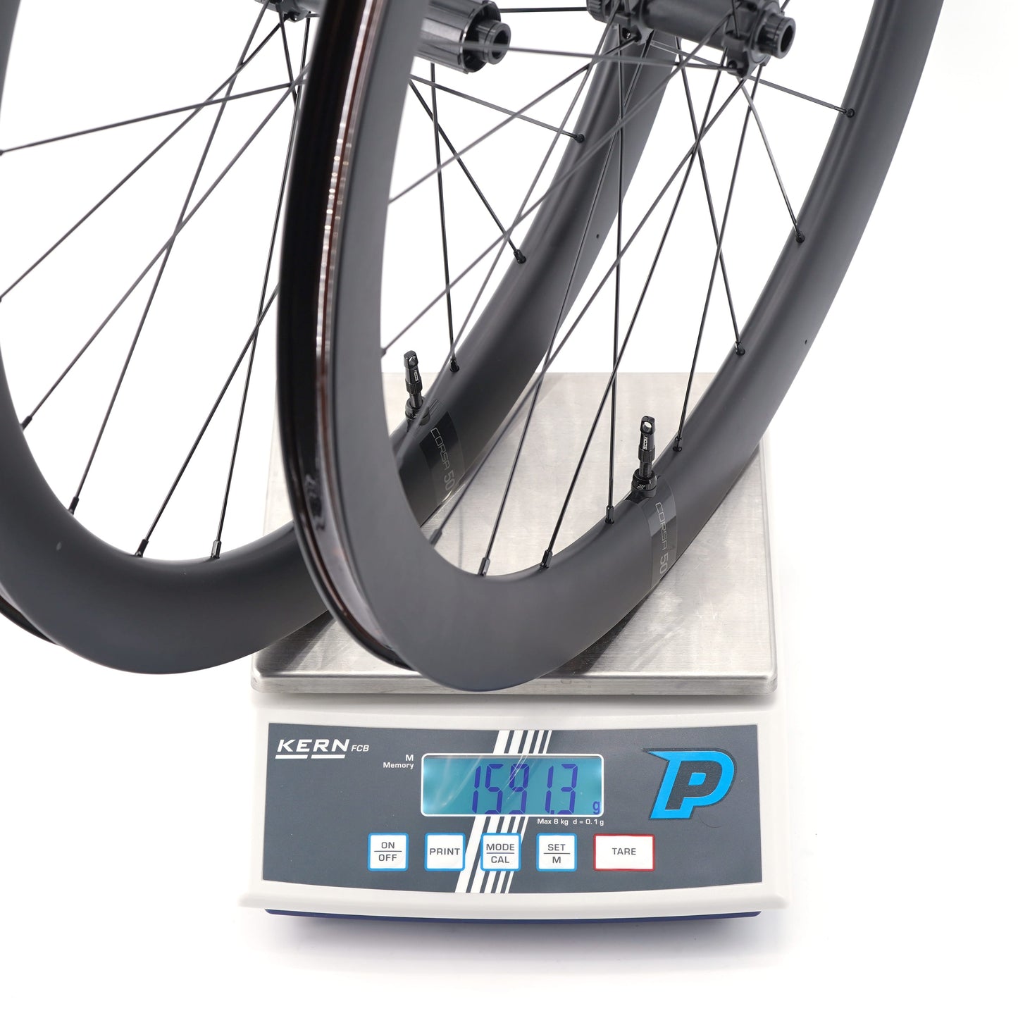Pair of SCOM CORSA 50 Tubeless Ready Wheels (Center Lock)