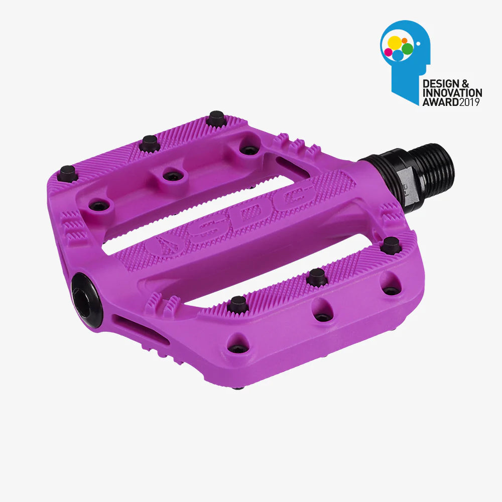 SDG SLATER Junior Violet flat pedals