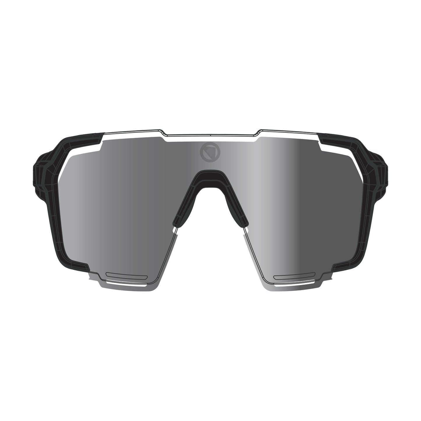 ENDURA SINGLETRACK FRAMELESS Goggles Black 2025