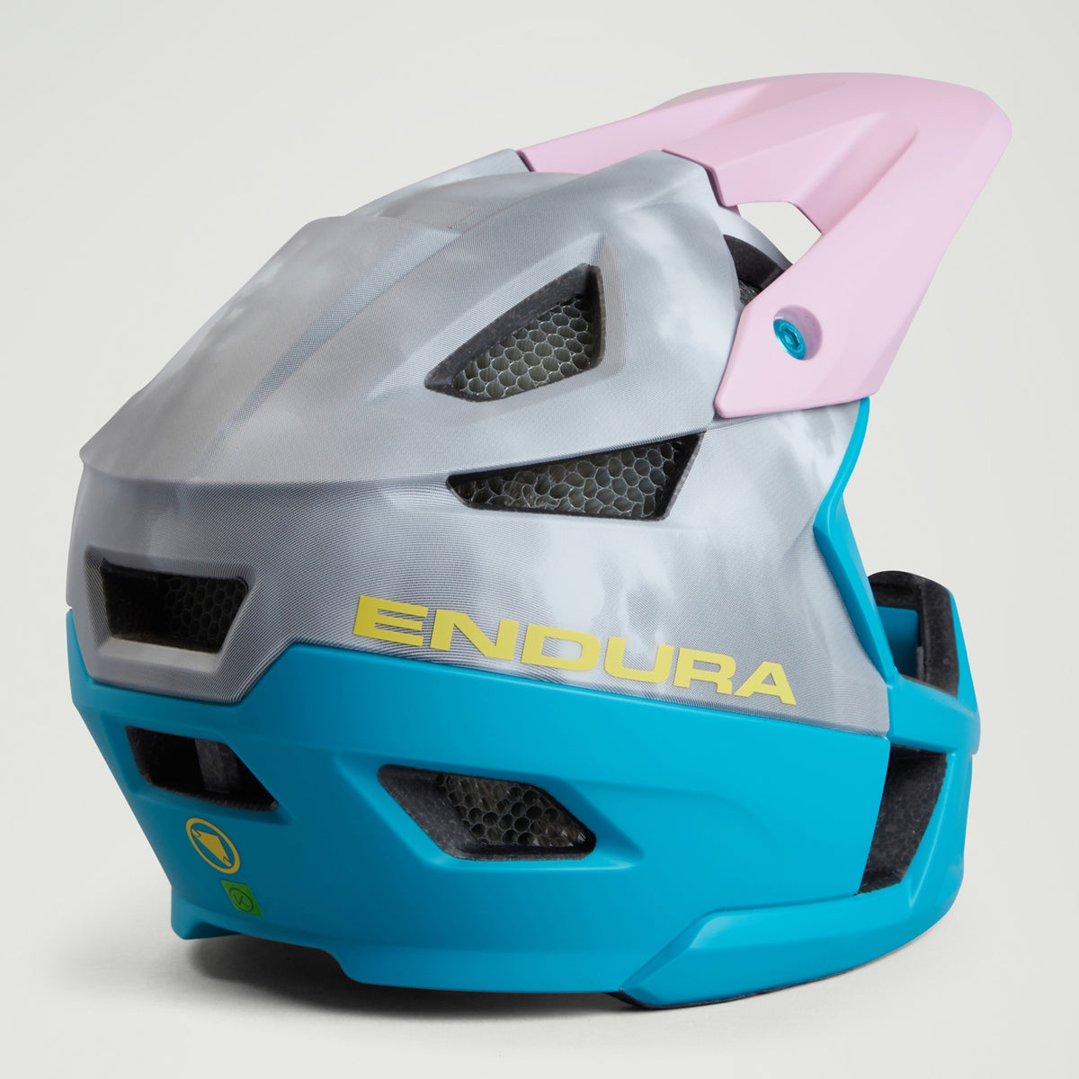 ENDURA MT500 FULL FACE MIPS MTB Helmet Grey/Blue 2026