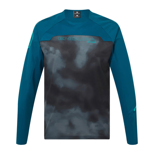 ENDURA MT500 BURNER Long Sleeve Jersey Blue