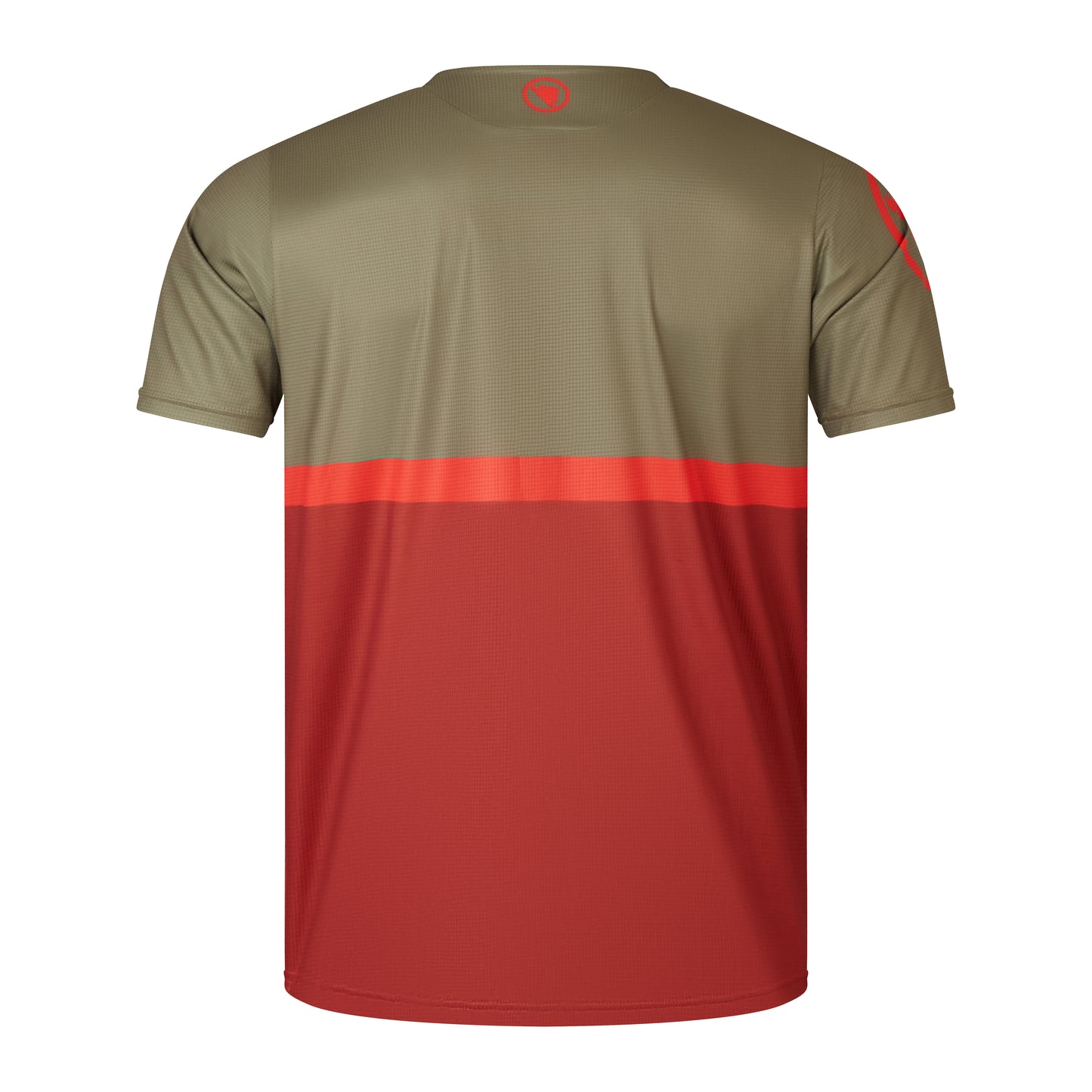 ENDURA SINGLETRACK CORE TEE II Short Sleeve Jersey Khaki/Red 2025