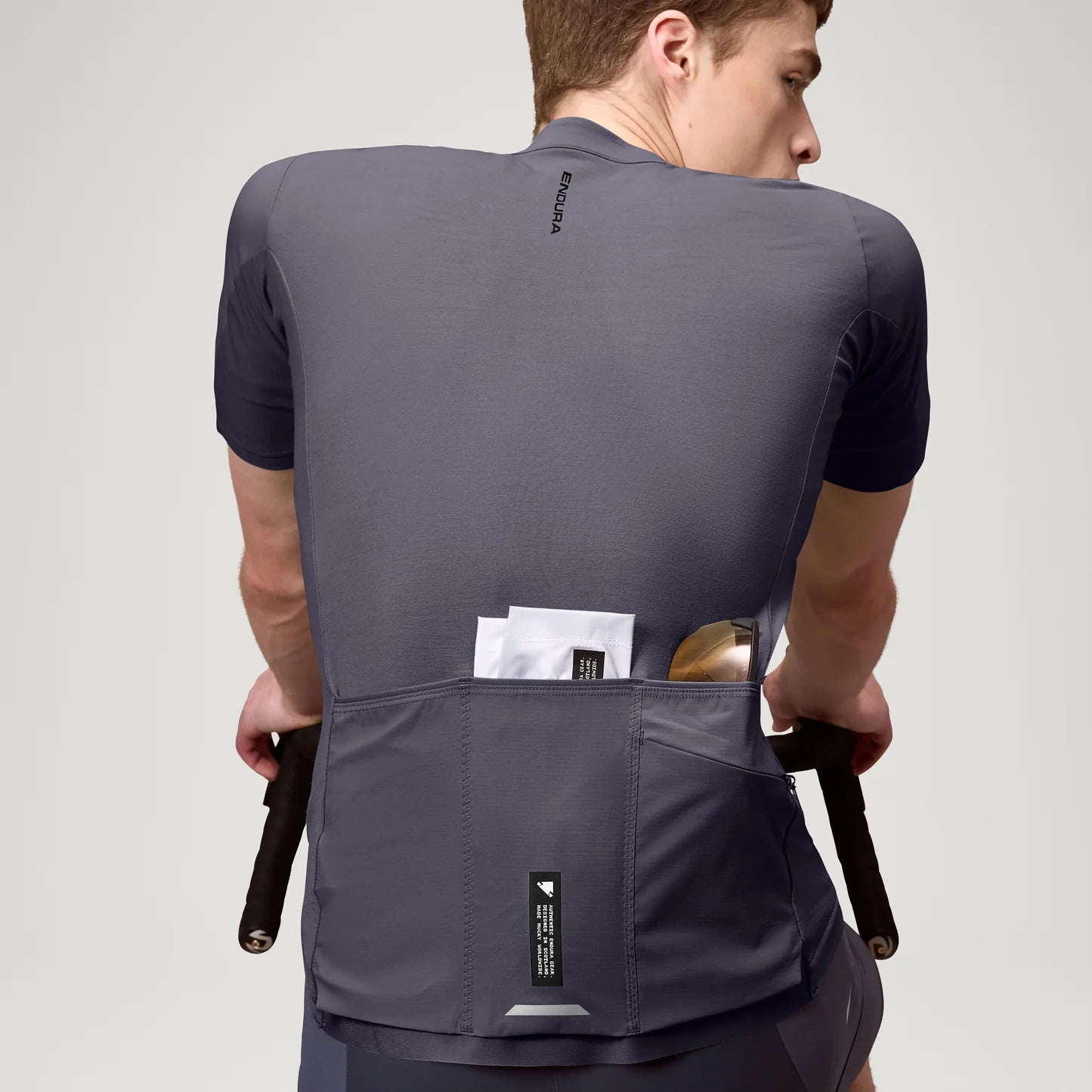 ENDURA ALLTRACK RIDE Short Sleeve Carbon Old Seed Jersey