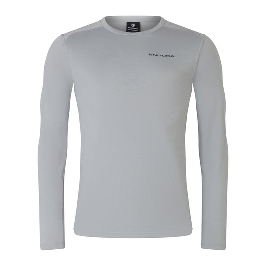 ENDURA LOOP Long Sleeve Jersey Grey 2025