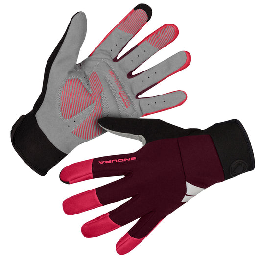 ENDURA WINDCHILL Women's Gloves Bordeaux