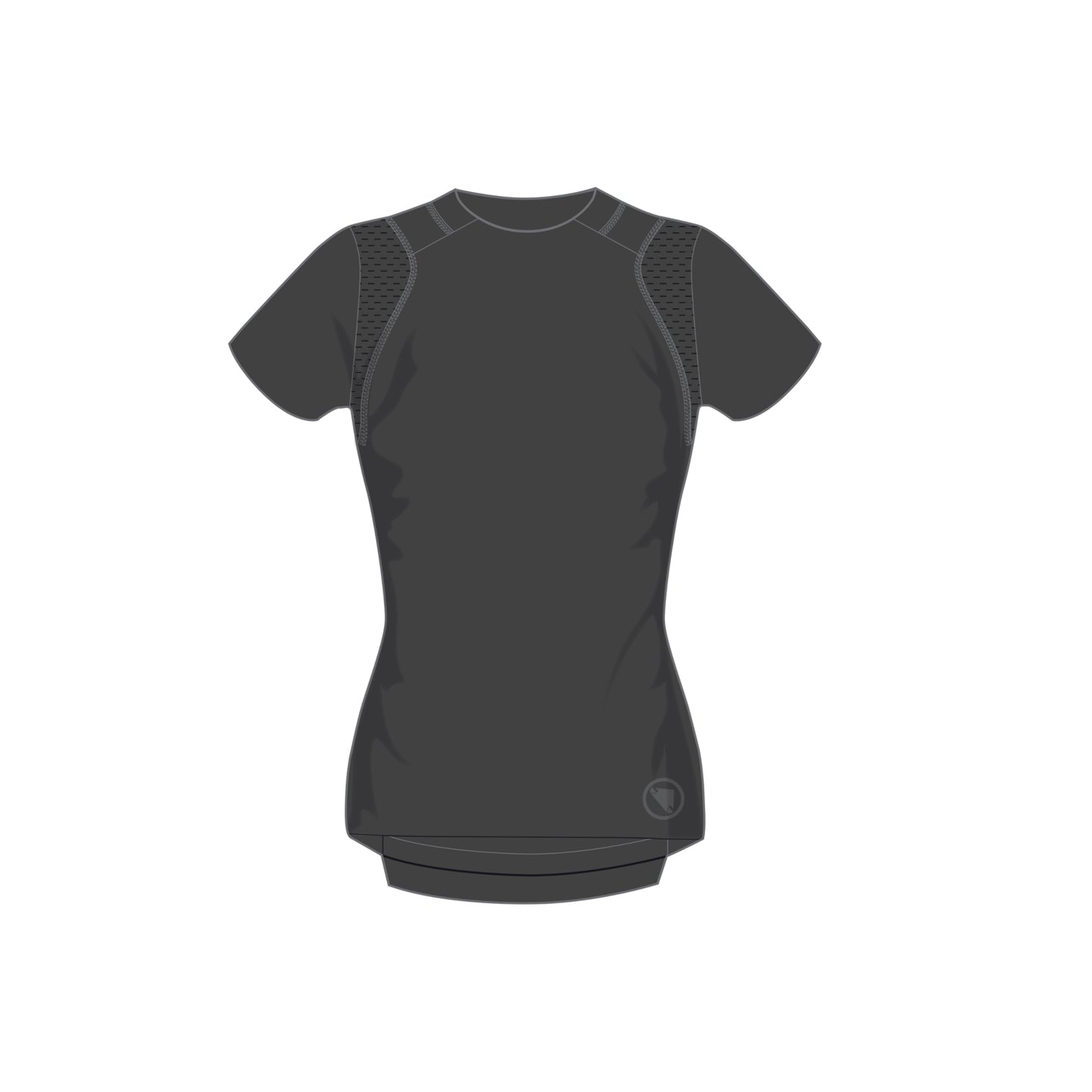 ENDURA SINGLETRACK Ladies Short Sleeve Jersey Grey 2025