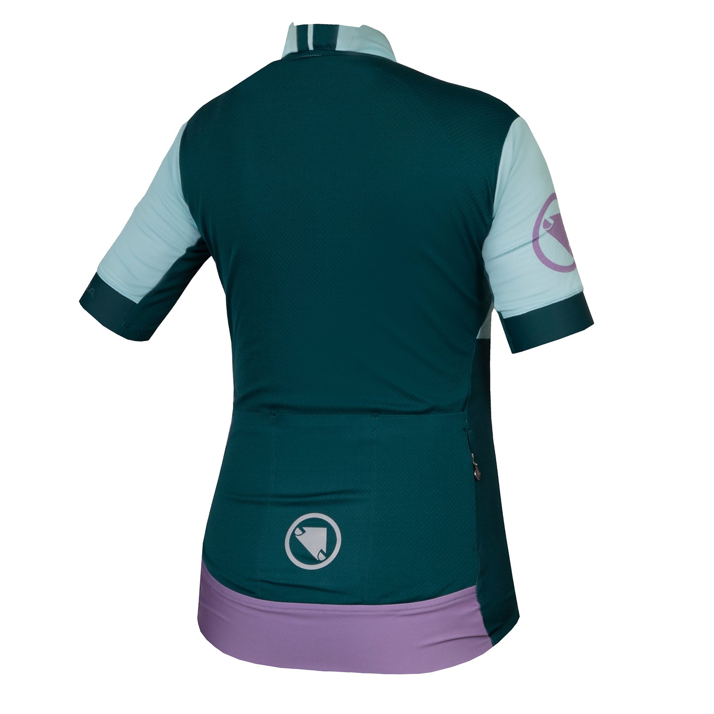 ENDURA FS260 PRINT Ladies Short Sleeve Jersey Blue/Purple