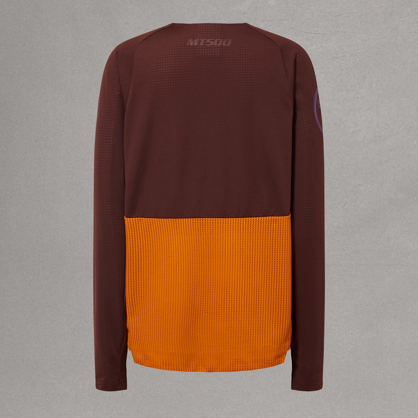 ENDURA MT500 BURNER Junior Long Sleeve Jersey Orange