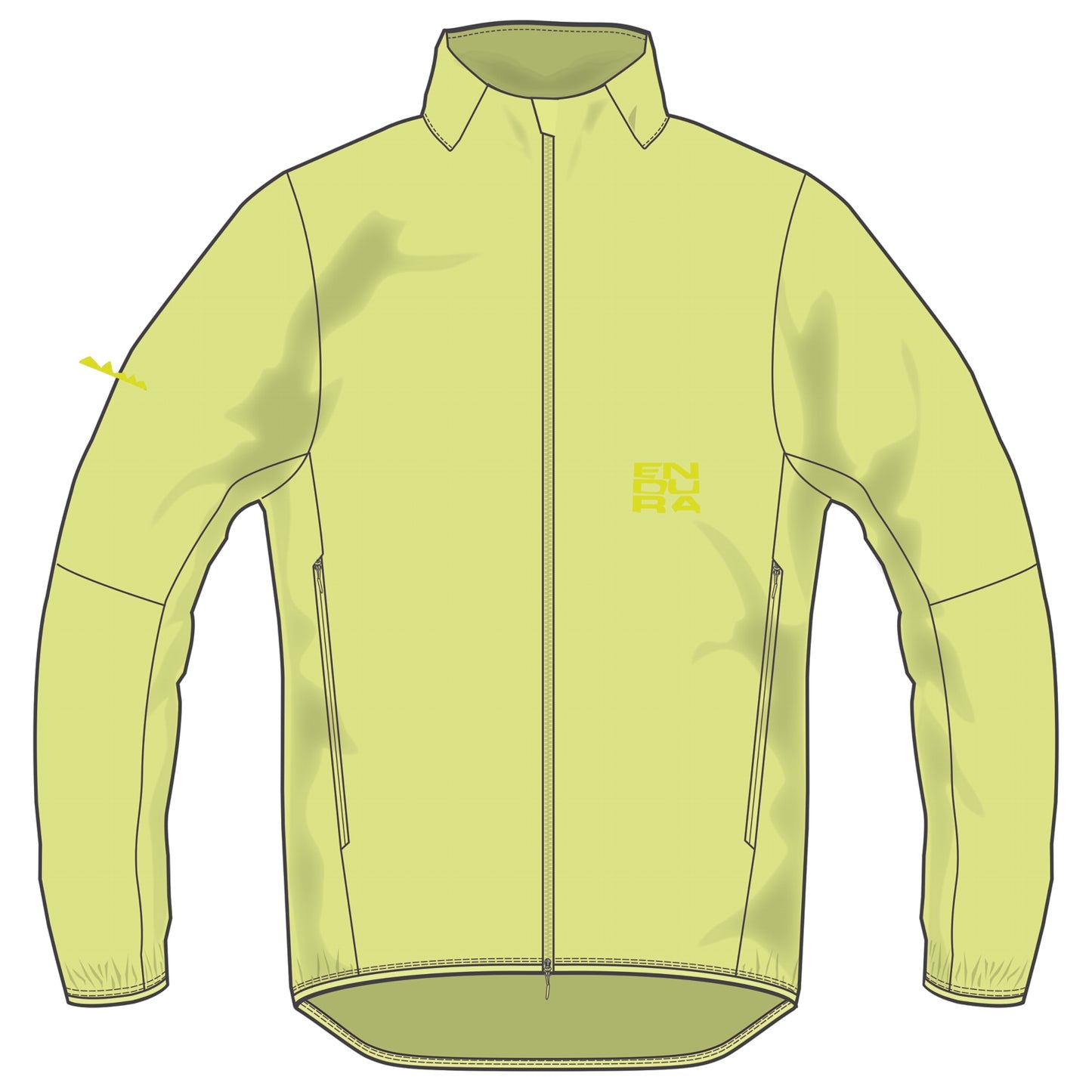 ENDURA ALLTRACK RIDE PACKABLE Jacket Yellow 2026