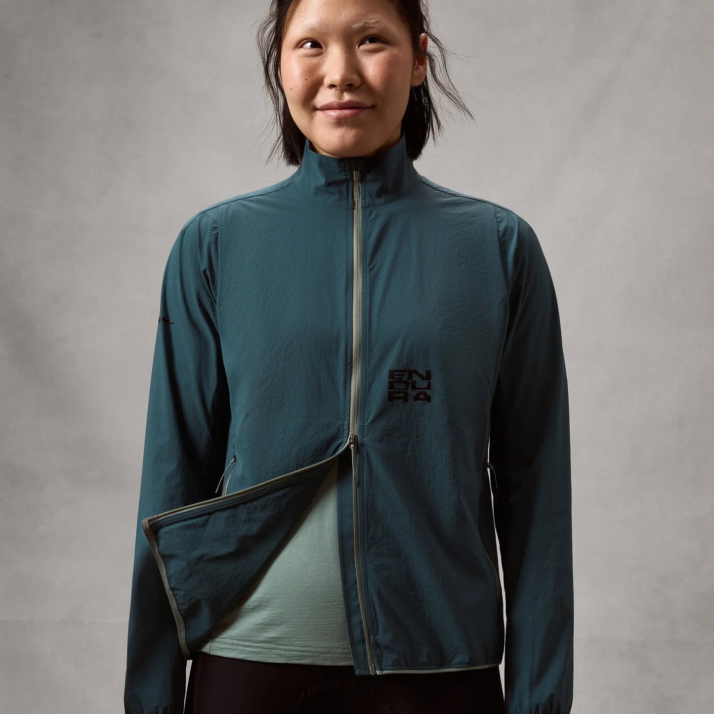 ENDURA ALLTRACK RIDE PACKABLE Jacket Women's Teal