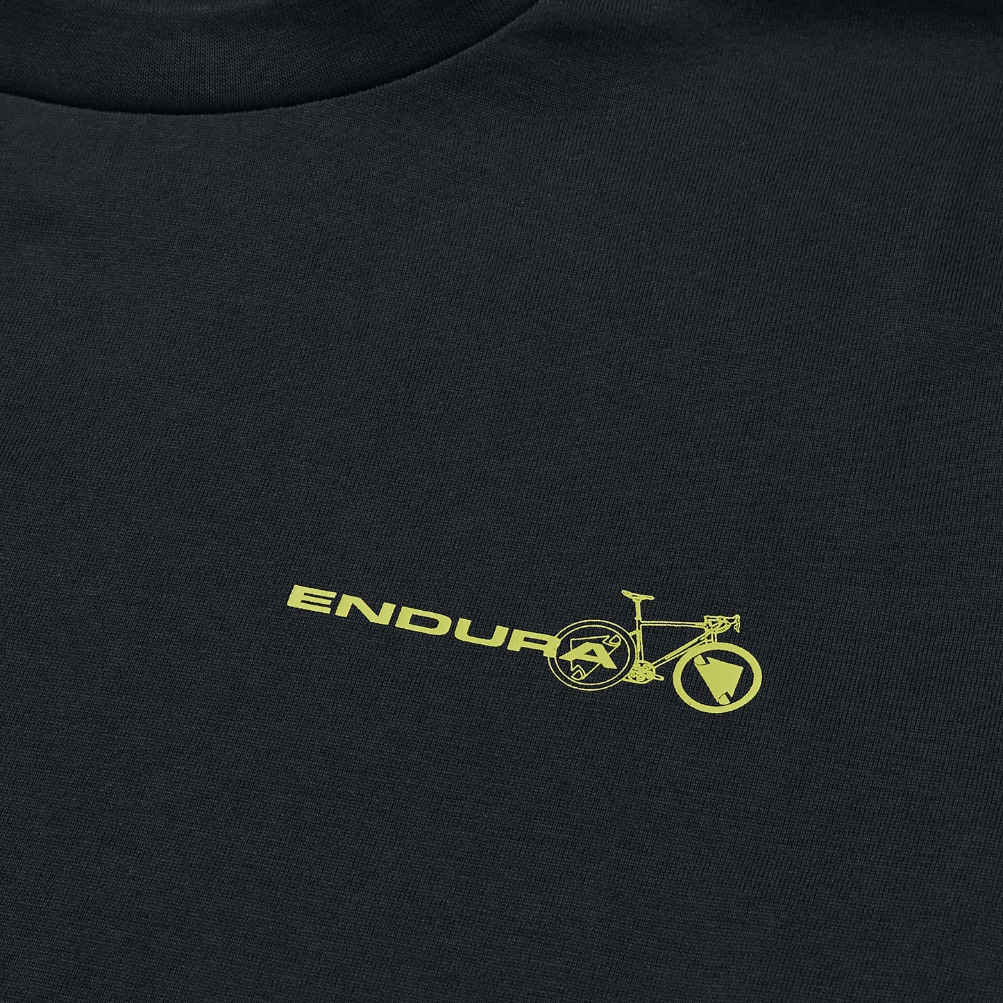 ENDURA PEDAL POWER GRAPHIC Carbon T-Shirt Grey