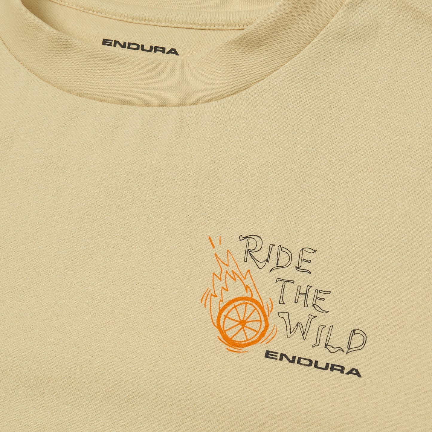 ENDURA RIDE THE WILD GRAPHIC Sand T-Shirt