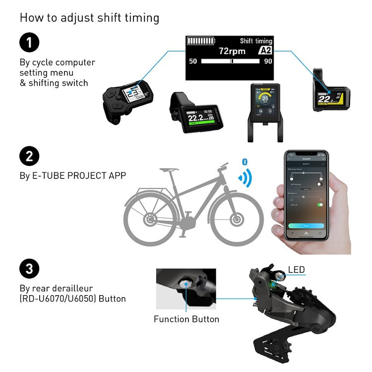 SHIMANO CUES U6070 11V rear derailleur