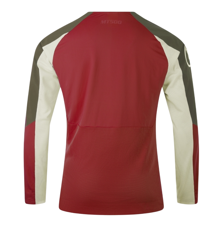 ENDURA MT500 BURNER LITE Long Sleeve Jersey Red 2025