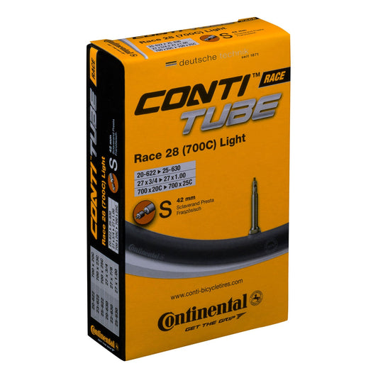 CONTINENTAL RACE LIGHT inner tube 700x20/25c Presta