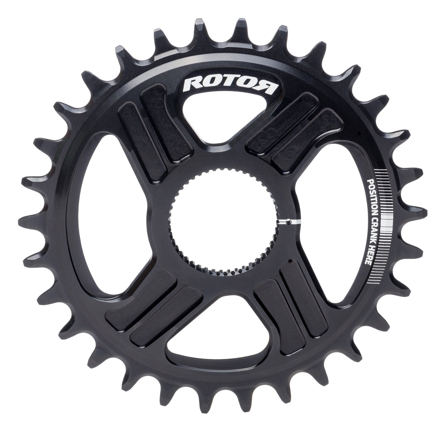 Mono chainring 9/10/11V ROTOR noQ-RING Direct Mount for Hawk/Raptor/Kapic/2INPowerDM/INPowerDM