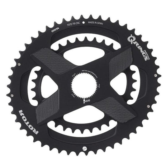 Pair of 11V ROTOR Q-RING Direct Mount Oval Chainrings