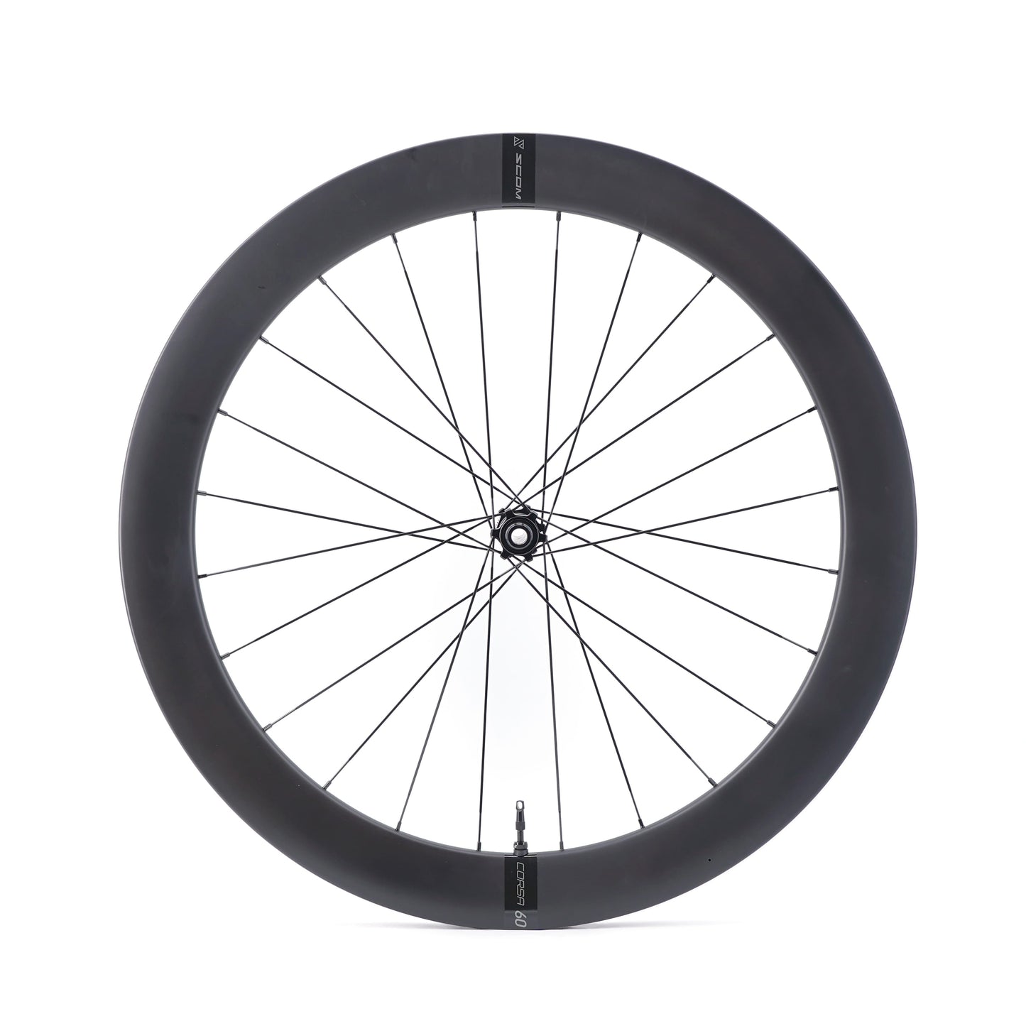 Pair of SCOM CORSA 60 Tubeless Ready Wheels (Center Lock)
